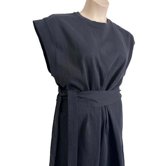 Vince Short Sleeve Tie Waist Style 253485 Coastal Blue Size XL NWT $195 - Picture 7 of 10